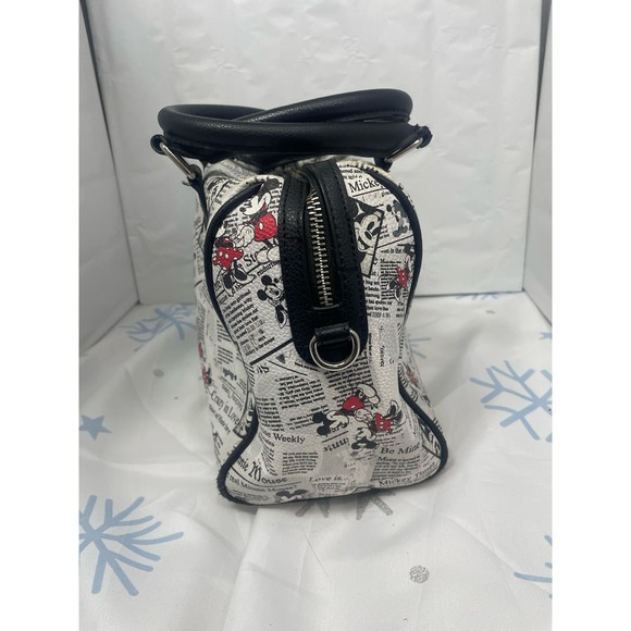 Disney parks Micky and Minnie newspaper satchel - Picture 2 of 4